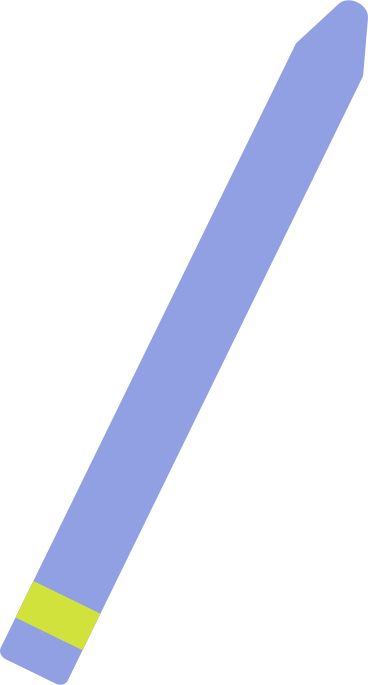 Bleistift blau animierte Grafik in GIF, Lottie (JSON), AE