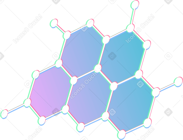 молекулы в PNG, SVG