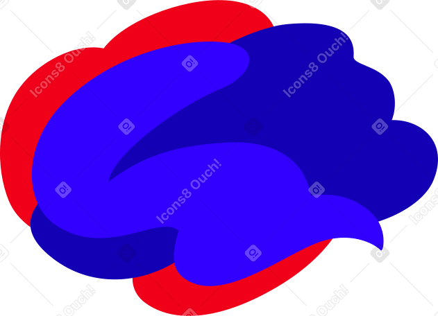 abstract red blue background PNG, SVG