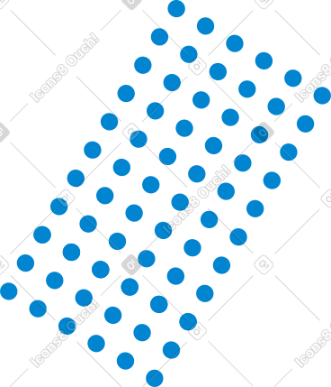 Blue dots PNG, SVG