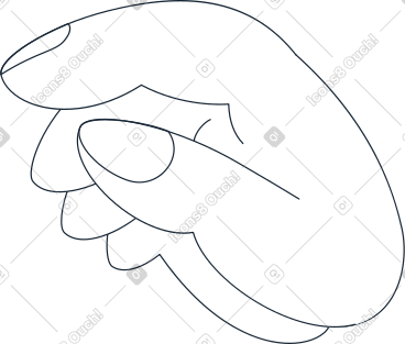 Right hand PNG, SVG