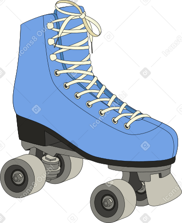 roller boot PNG, SVG