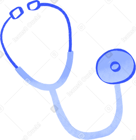 blue stethoscope в PNG, SVG