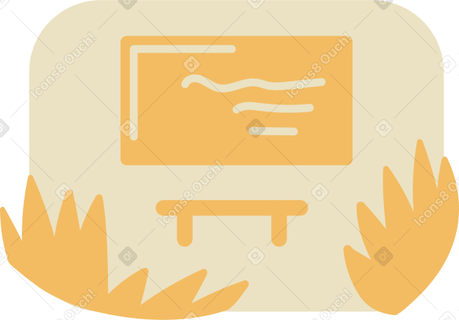 classroom Illustration in PNG, SVG