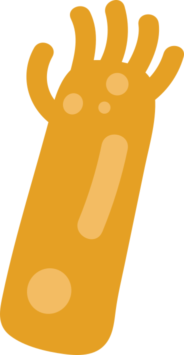 Zombie hand PNG, SVG