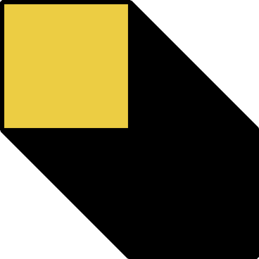 Cube à côtés noirs PNG, SVG