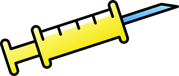 medical syringe PNG, SVG