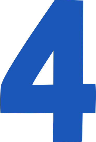 Numero 4 PNG, SVG