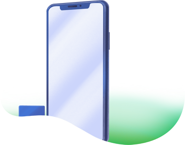 Phone on green background PNG, SVG