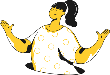 woman spread her hands PNG, SVG