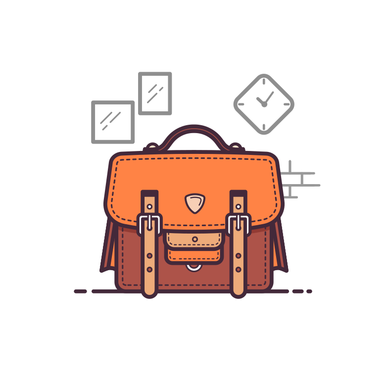 Immagine Vettoriale borsa da ufficio in PNG e SVG in stile | Illustrazioni Icons8