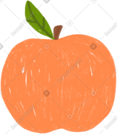 peach PNG, SVG