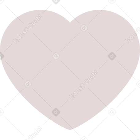 Coração nu PNG, SVG