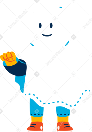 ghost man PNG, SVG