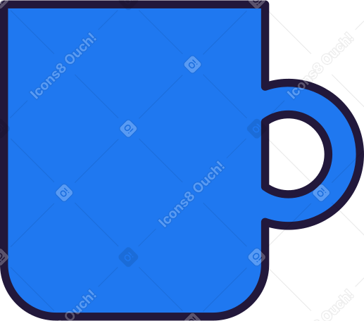 mug Illustration in PNG, SVG