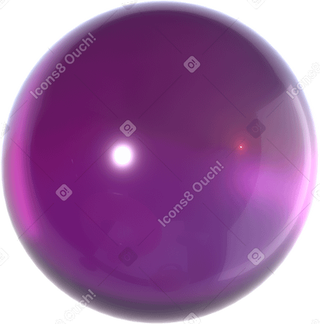 3D glass sphere PNG, SVG