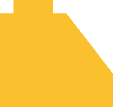 Building block yellow PNG, SVG