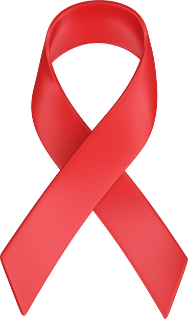 red ribbon PNG、SVG