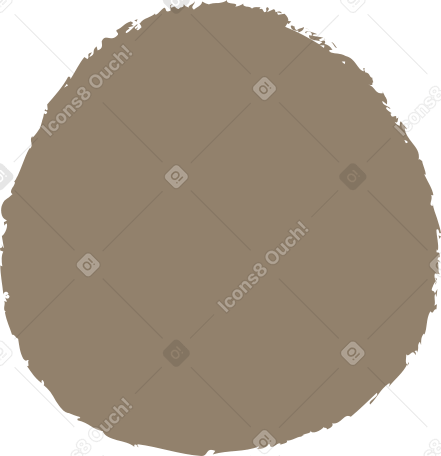 dark grey circle Illustration in PNG, SVG