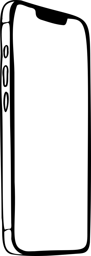 Iphone front PNG, SVG