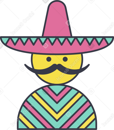 メキシコ人 PNG、SVG