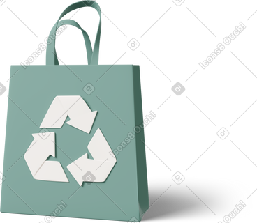 Recycling bag PNG, SVG