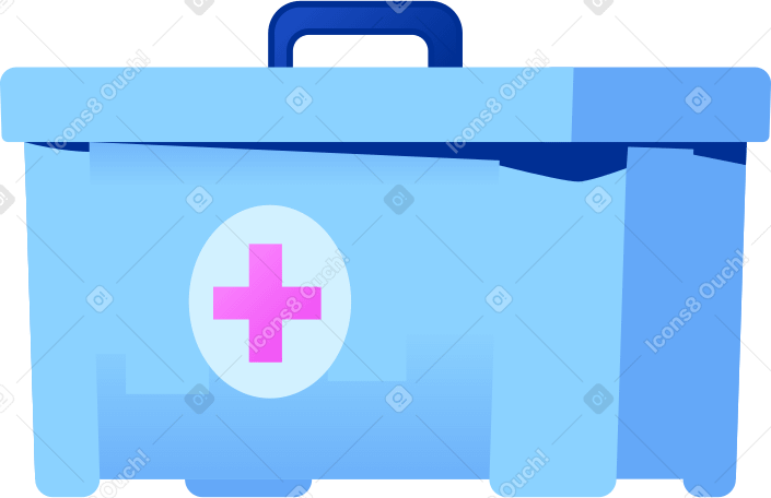 medical kit Illustration in PNG, SVG