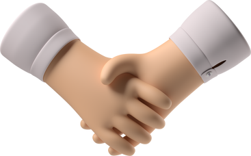 Handshake of white skin hands PNG, SVG