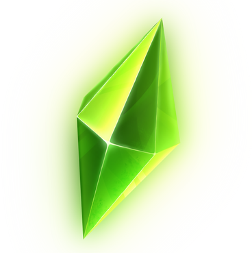 green crystal PNG, SVG
