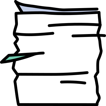 Stack of papers PNG, SVG