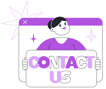 Schriftzug „kontakt“ mit mädchen im browsertext PNG, SVG