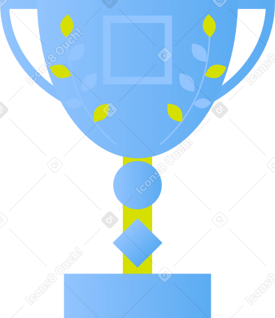 trophy Illustration in PNG, SVG