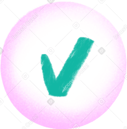 circle with a checkmark PNG, SVG
