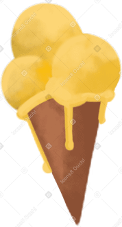 icecream Illustration in PNG, SVG