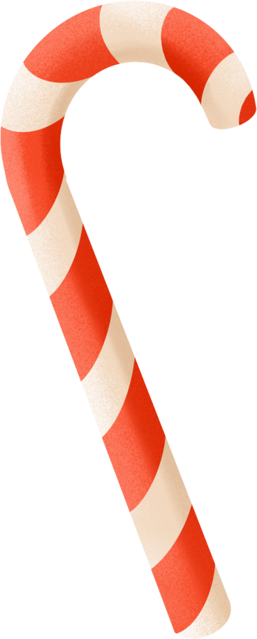 striped candy cane PNG, SVG