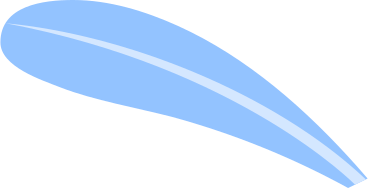 blue oval leaf PNG, SVG
