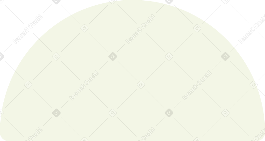 semicircle shape Illustration in PNG, SVG