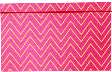 Caja de regalo rosa en patrón amarillo PNG, SVG