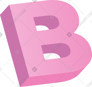 Letter b PNG, SVG