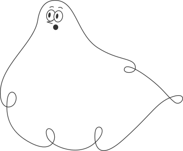 ghost costume PNG, SVG