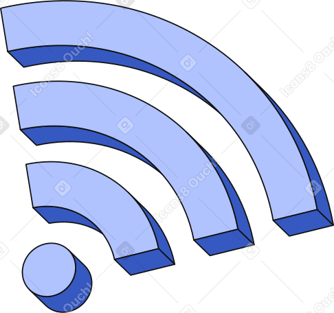 значок wi-fi в PNG, SVG