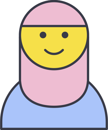 Hijab girl PNG, SVG