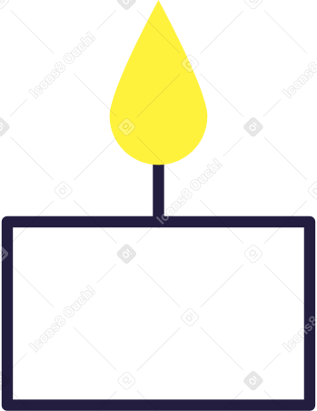 bougie PNG, SVG