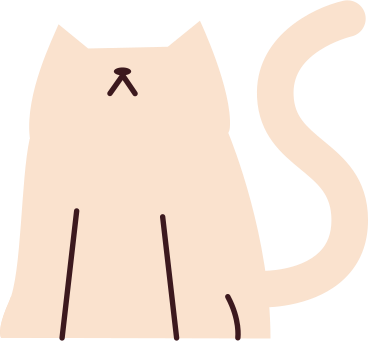 sitting cat PNG, SVG