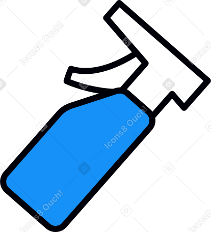 blue detergent dispenser PNG, SVG
