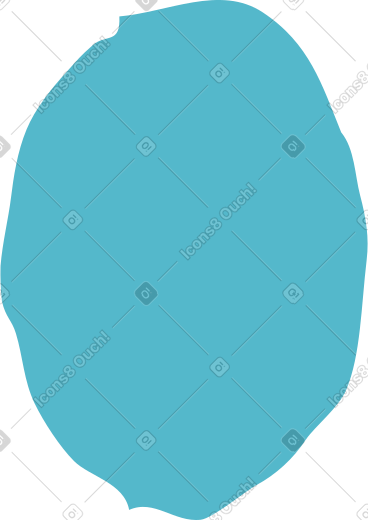 Blue ellipse PNG, SVG