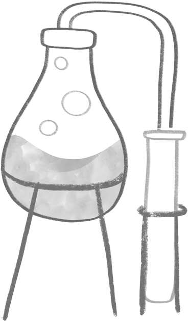 gray bottles with chemicals PNG、SVG