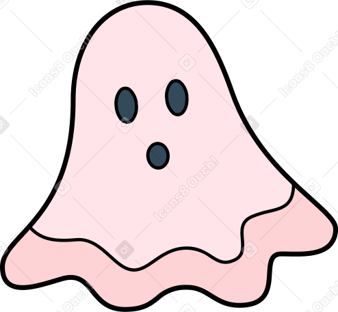 pocket ghost Illustration in PNG, SVG