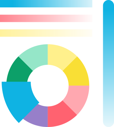 Цветовой круг и палитры в PNG, SVG