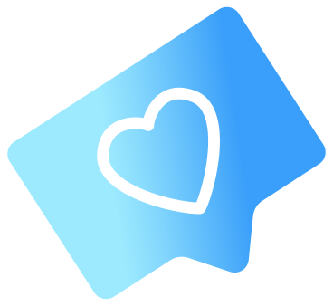heart in bubble icon PNG, SVG